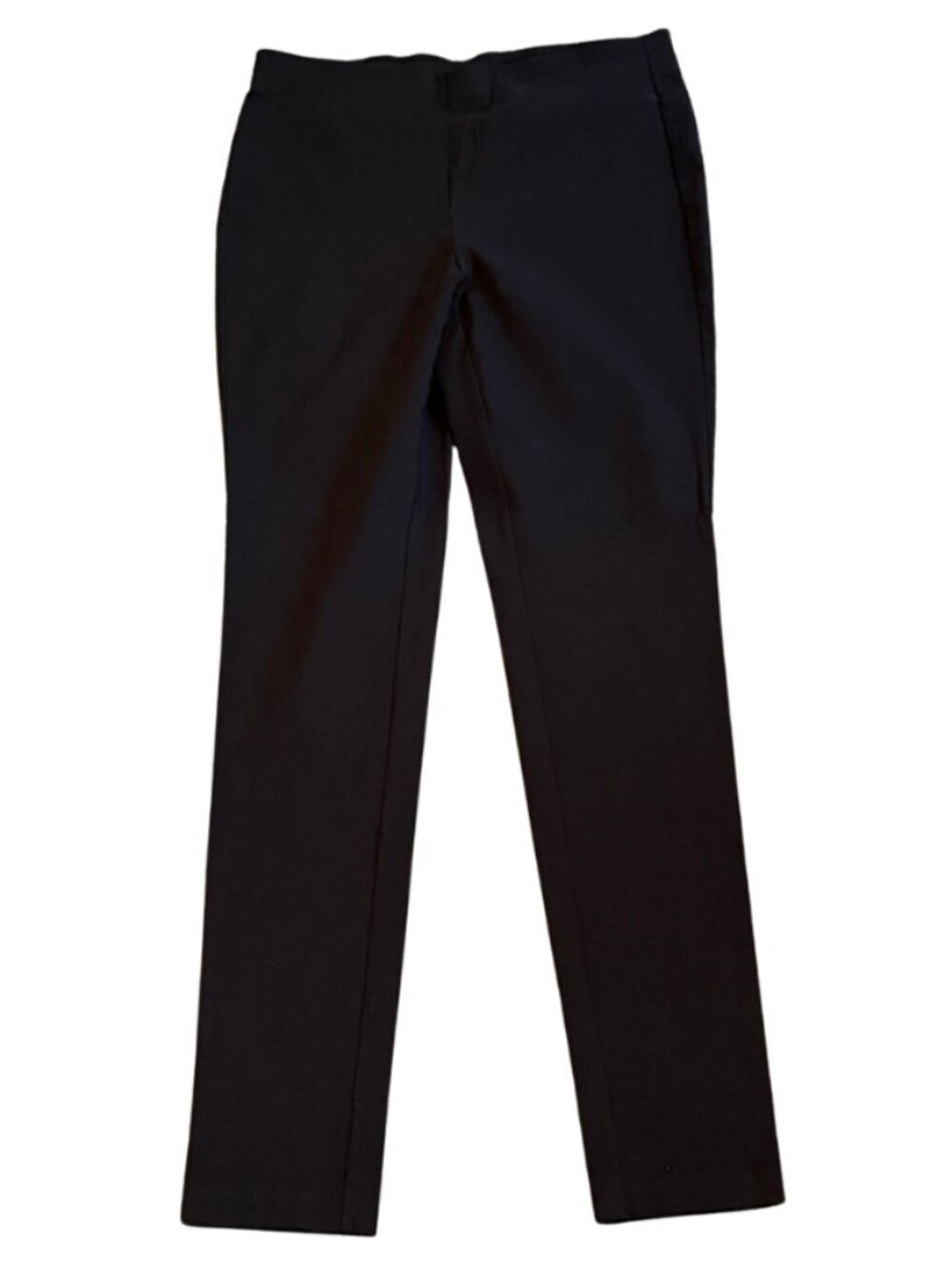 Michael Kors Black Straight Leg Stretch Trousers Size Medium